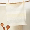 Minna Handcrafted Dandelion Stripe Towel