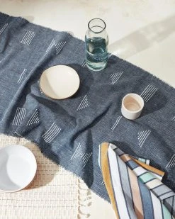 Minna Lago Stripe Napkin Set Kitchen + Dining