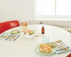 Minna Lago Stripe Napkin Set Kitchen + Dining