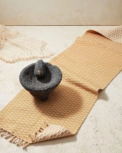 Minna Panalito Table Runner - Gold Kitchen + Dining