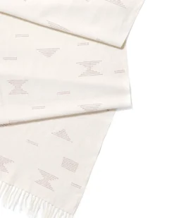 Minna Handcrafted Shapes Table Runner - Pink 9 Minna Handcrafted Shapes Table Runner - Pink