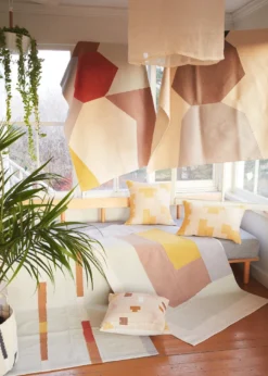 Minna Stacks Wool Rug - Spring