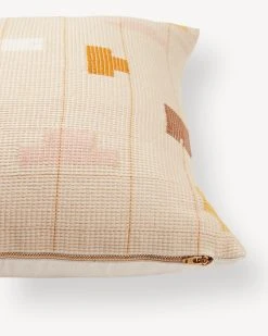 Minna Tiny Shapes Throw Pillow - Blush Home Goods
