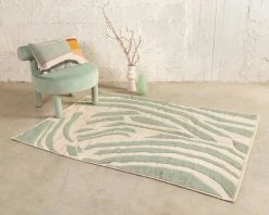 Kiliim Mint Markings Wool Rug 9 Kiliim Mint Markings Wool Rug