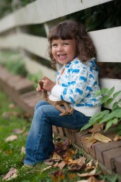 Mirasa Design Baby Elephant Hoodie - Orange