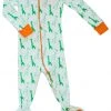 Mirasa Design Kids' + Baby Baby Footed Giraffe Onesie