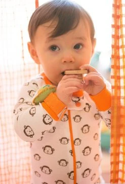 Mirasa Design Baby Footed Monkey Onesie Kids' + Baby