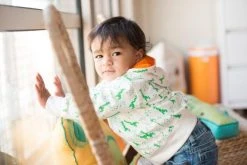 Mirasa Design Baby Giraffe Hoodie - Orange