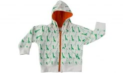 Mirasa Design Baby Giraffe Hoodie - Orange