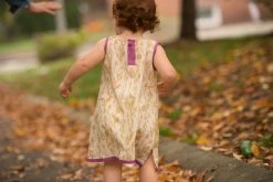 Mirasa Design Baby Vine Dress - Forest Yellow Kids' + Baby
