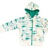 Mirasa Design Baby Whales Hoodie - Jade