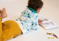 Mirasa Design Baby Whales Hoodie - Jade