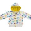 Mirasa Design Baby Rainbow Hoodie - Celery