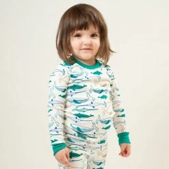Mirasa Design Kids' Whale Pajama Set - Jade Kids' + Baby