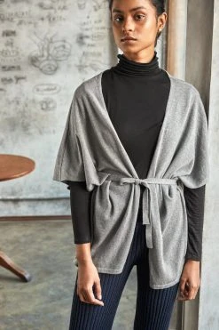 No Nasties Mist Relaxed Cardigan