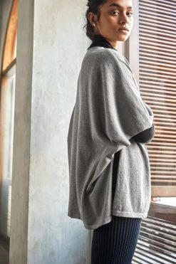 No Nasties Mist Relaxed Cardigan