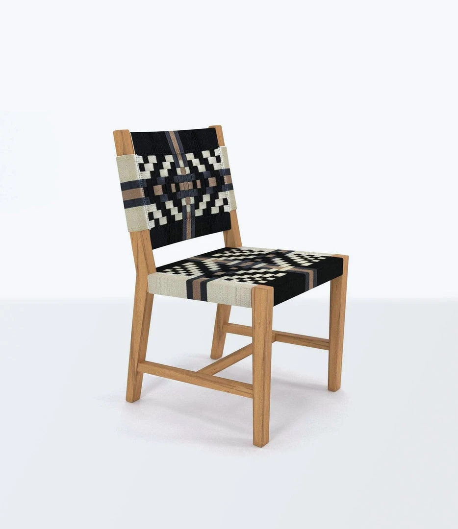 Masaya & Co. Furniture Monimbo Dining Chair - Colonial Pattern 3 Masaya & Co. Furniture Monimbo Dining Chair - Colonial Pattern