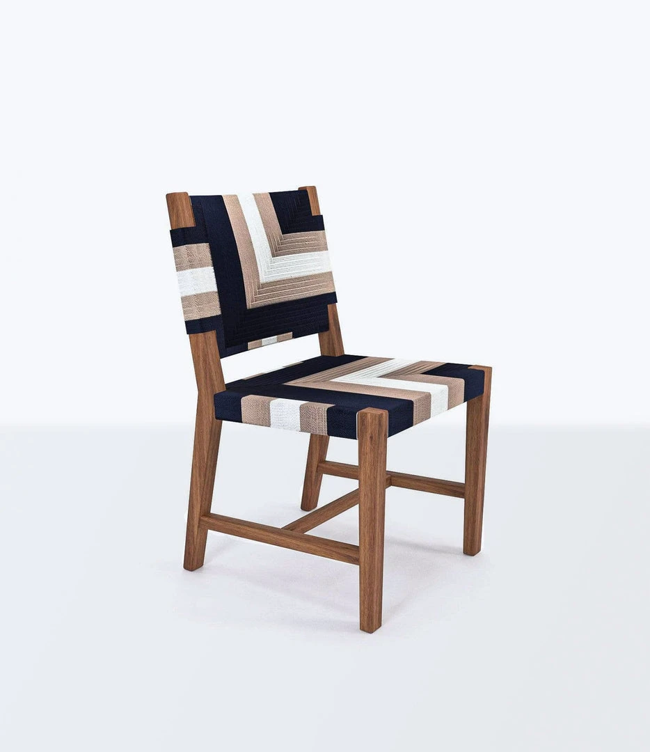 Masaya & Co. Monimbo Dining Chair - Nordica Pattern 3 Masaya & Co. Monimbo Dining Chair - Nordica Pattern