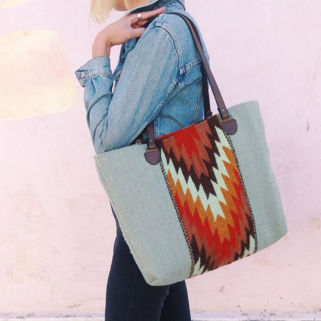 MZ Fair Trade After The Rain Wool Tote Bag 4 MZ Fair Trade After The Rain Wool Tote Bag