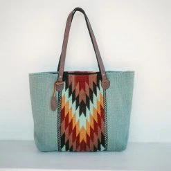 MZ Fair Trade After The Rain Wool Tote Bag