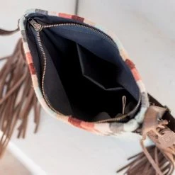 MZ Fair Trade Brisas Wool Fringe Bag Accessories