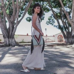 MZ Fair Trade Brisas Wool Fringe Bag Accessories