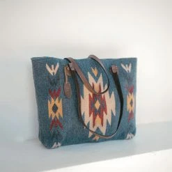 MZ Fair Trade Accessories Sparrow's Song Wool Tote Bag