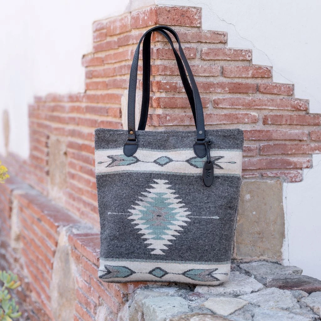 MZ Fair Trade Starlight Wool Bucket Tote Bag 9 MZ Fair Trade Starlight Wool Bucket Tote Bag