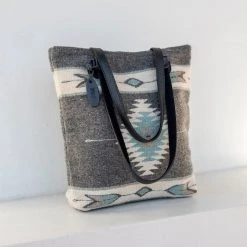 MZ Fair Trade Starlight Wool Bucket Tote Bag 20 MZ Fair Trade Starlight Wool Bucket Tote Bag