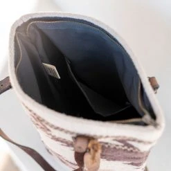 MZ Fair Trade Tierra Wool Bucket Tote Bag Accessories