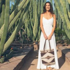 MZ Fair Trade Tierra Wool Bucket Tote Bag Accessories