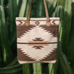 MZ Fair Trade Tierra Wool Bucket Tote Bag Accessories