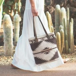 MZ Fair Trade Tierra Wool Bucket Tote Bag Accessories