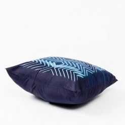 Studio Variously Naami Silk Throw Pillow - Indigo Home Goods