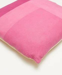 Anchal Home Goods Naturally Dyed Colorblock Throw Pillow