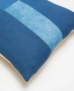 Anchal Home Goods Naturally Dyed Colorblock Throw Pillow