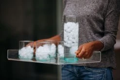 Newly Goods Balsamo Lucite Upcycled Rectangle Tray Best Sellers