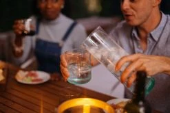 Newly Goods Spanish Cena Recycled Glasses Set Best Sellers