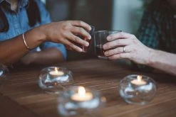 Newly Goods Spanish Recycled Wine Glasses Set