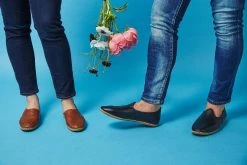 Nida Lu Handmade Shoes Women's Antalya Slip-On Flat - Coconut