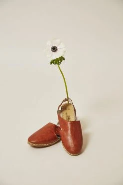 Nida Lu Handmade Shoes Women's Antalya Slip-On Flat - Coconut