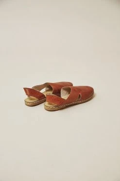 Nida Lu Handmade Shoes Women's Antalya Slip-On Flat - Coconut