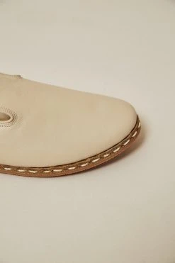 Nida Lu Handmade Women's Deniz Loafer - Bone