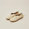 Nida Lu Handmade Women's Lu Loafer - Bone 2 Nida Lu Handmade Women's Lu Loafer - Bone