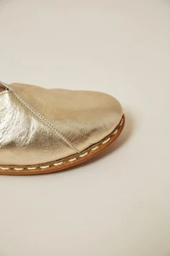 Nida Lu Handmade Shoes Women's Lu Loafer - Gold