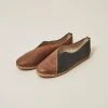 Nida Lu Handmade Women's Lu Loafer - Onyx + Cedar 2 Nida Lu Handmade Women's Lu Loafer - Onyx + Cedar