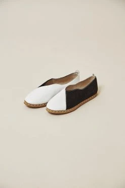 Nida Lu Handmade Shoes Women's Lu Nubuck Loafer - Quartz + Onyx