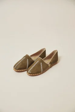 Nida Lu Handmade Women's Nida Loafer - Avocado Handcrafted