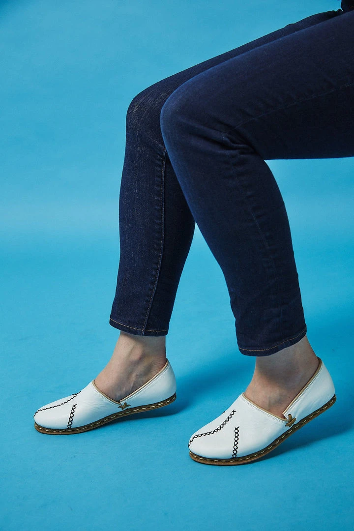 Nida Lu Handmade Women's Nida Loafer - Quartz 4 Nida Lu Handmade Women's Nida Loafer - Quartz