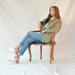 Nisolo All-Day Heeled Mule - Bone